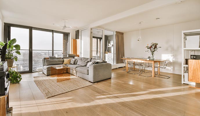 A beautiful living room