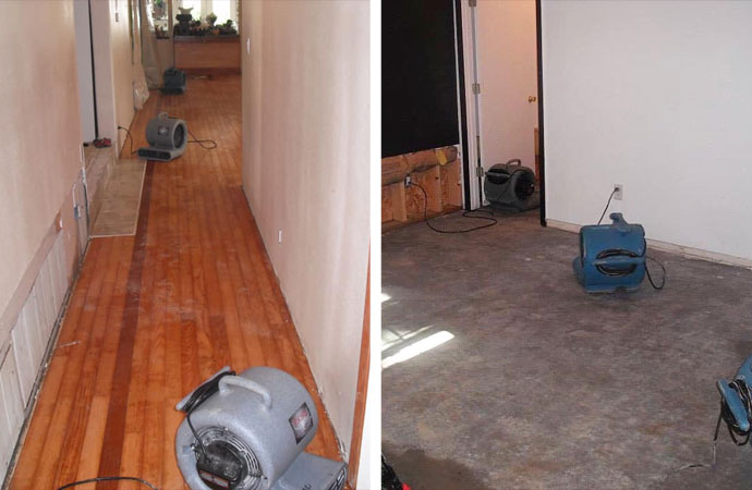 Water damage restoration equipment