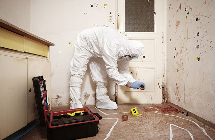 Viral Crime Scene Cleaner On Tiktok