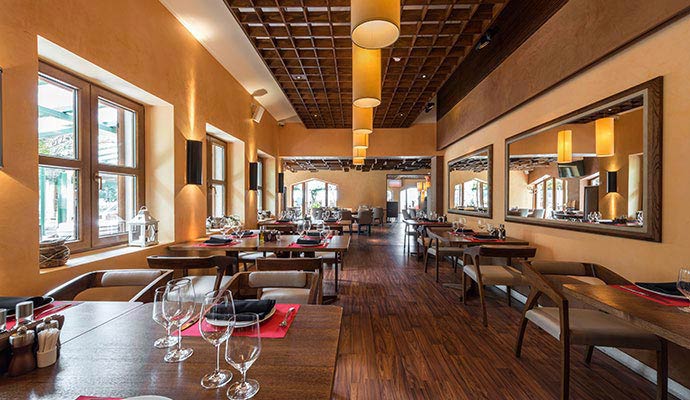 Modern and gorgeous restaurant