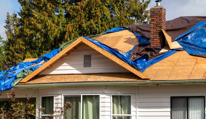Board up services for disaster damaged house Board up services for disaster damaged house