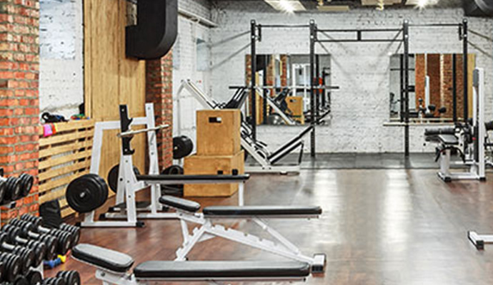 Gym and athletic facilities
