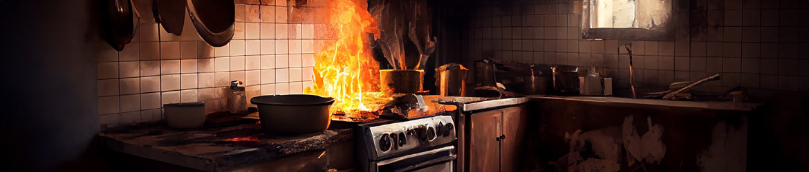 banner Image of kitchen fire