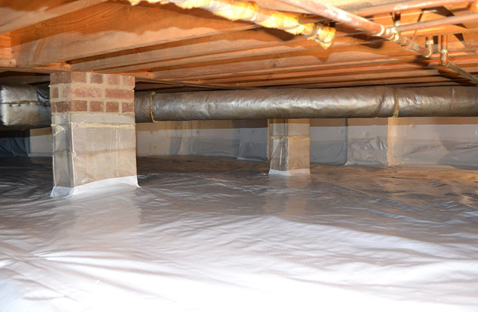 Crawl space encapsulation