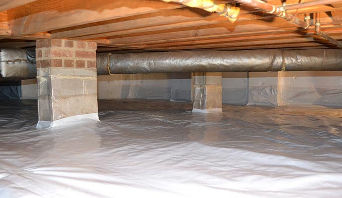 Encapsulated crawl space