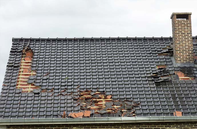 Roof damage