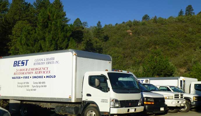 Best Cleaning and Disaster Restoration Services van