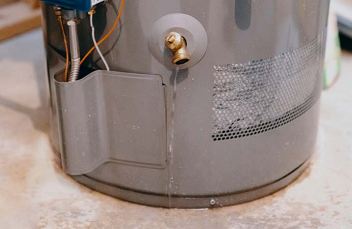 Leaked water heater