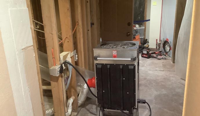 Water dehumidification